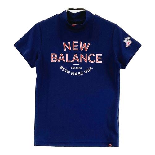 サイズ：1 NEW BALANCE GOLF ニューバランス  ハイネック 半袖Tシャツ  ホワイト系 [240101432273] ゴルフウェア レディース ストスト NEW BALANCE GOLF ニューバランス ハイネック 半袖Tシャツ