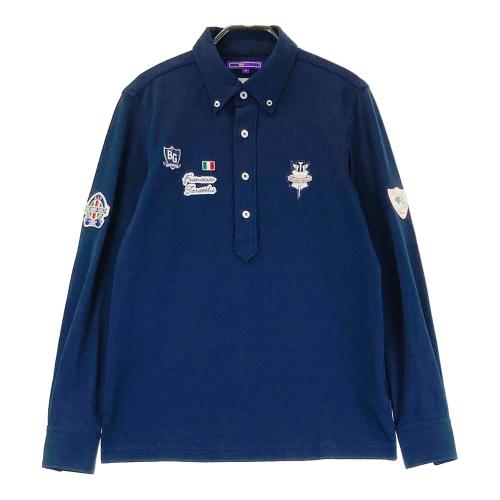 BEAMS GOLF 　ネイビー 　M　長袖 Tシャツ BEAMS GOLF ネイビー M 長袖 Tシャツ - メルカリ