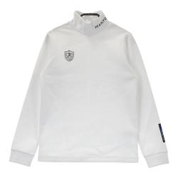サイズ：0 PEARLY GATES パーリーゲイツ 055-3266002 長袖ハイネックTシャツ  ホワイト系 [240101442203] ゴルフウェア レディース ストスト PEARLY GATES パーリーゲイツ ハイネック 長袖 インナー Tシャツ