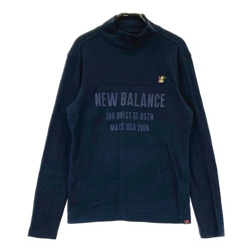 サイズ：7 NEW BALANCE GOLF ニューバランス  ハイネック 長袖Tシャツ  グレー系 [240101425671] ゴルフウェア メンズ ストスト NEW BALANCE GOLF ニューバランス ハイネック 長袖Tシャツ