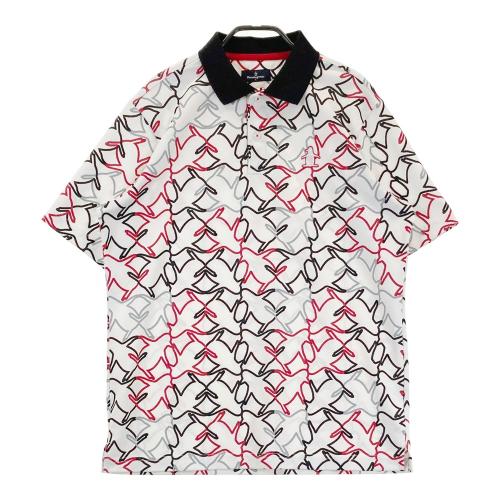 MUNSING WEAR マンシングウェア ハーフジップ 半袖ポロシャツ