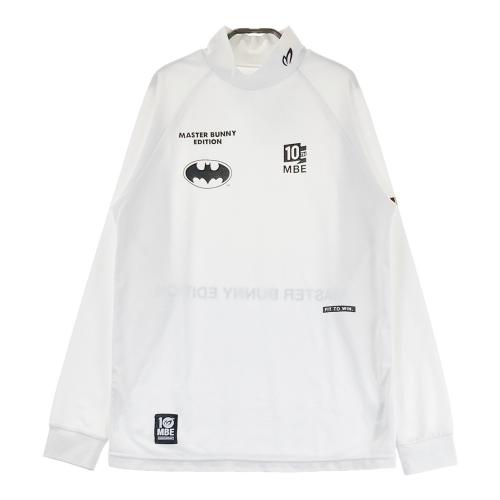 サイズ：3 MASTER BUNNY EDITION マスターバニーエディション BATMAN バットマン ウール混 ストレッチパンツ  グレー系 [240101423589] ゴルフウェア メンズ ストスト MASTER BUNNY EDITION マスターバニーエディション BATMAN