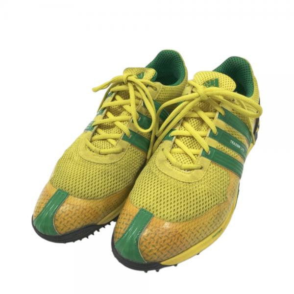 ゴルフadidas 黄緑イエロー系VネックL/G オリジナルスゴルフ Vネック セーター【adidas Golf/アディダス