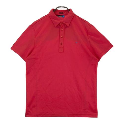 サイズ：S J.LINDEBERG ジェイリンドバーグ 071-26350 半袖ポロシャツ  ピンク系 [240101418546] ゴルフウェア メンズ ストスト J.LINDEBERG ジェイリンドバーグ 071-26350 半袖ポロシャツ