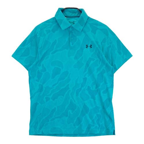 ビームス ゴルフ 迷彩 カモフラ ポロシャツ S ブルー BEAMS GOLF BEAMS GOLF ゴルフウェア 迷彩柄ポロシャツ レディースS - メルカリ