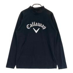 Callaway 黒 ハイネックTシャツ Callaway 黒 ハイネックTシャツ