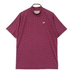 サイズ：4 MASTER BUNNY EDITION マスターバニーエディション  ストレッチパンツ 総柄 レッド系 [240101395682] ゴルフウェア メンズ ストスト MASTER BUNNY EDITION マスターバニーエディション 2023年モデル