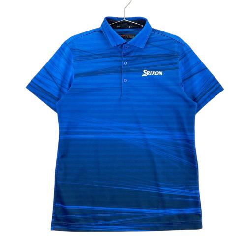 SRIXON スリクソン by DESCENTE 半袖ポロシャツ ボーダー柄