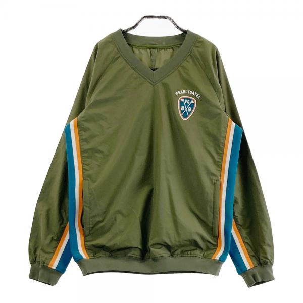 PEARLY GATES パーリーゲイツ　スニード　プルオーバー　カーキ　2 L PEARLY GATES パーリーゲイツ スニード プルオーバー カーキ 2 L