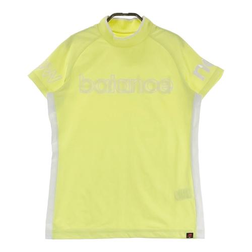 サイズ：2 NEW BALANCE GOLF ニューバランス 2022年モデル ハイネック 半袖Tシャツ サイドロゴ オレンジ系 [240101281844] ゴルフウェア レディース ストスト NEW BALANCE GOLF ニューバランス 2022年モデル ハイネック 半袖