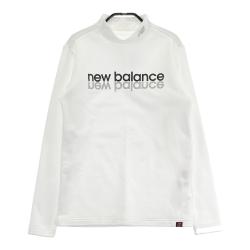 サイズ：1 NEW BALANCE GOLF ニューバランス  裏起毛 ハイネック 長袖Tシャツ  ホワイト系 [240101424594] ゴルフウェア レディース ストスト NEW BALANCE GOLF ニューバランス 裏起毛 ハイネック 長袖T