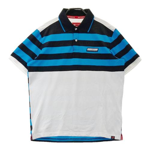 NEW BALANCE GOLF ニューバランス 2024年モデル 半袖ポロシャツ ブルー