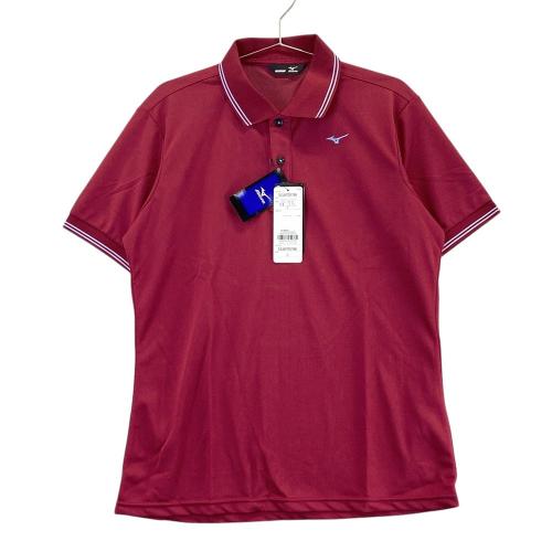 Mizuno The Open ポロシャツ MIZUNO GOLF ミズノゴルフ THE OPEN 半袖ポロシャツ レッド系