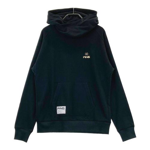 サイズ：M EFFLORESCENCE エフロレッセンス  ナイロンプルオーバーパーカー  ブラック系 [240101431804] ゴルフウェア メンズ ストスト EFFLORESCENCE エフロレッセンス ナイロンプルオーバーパーカー