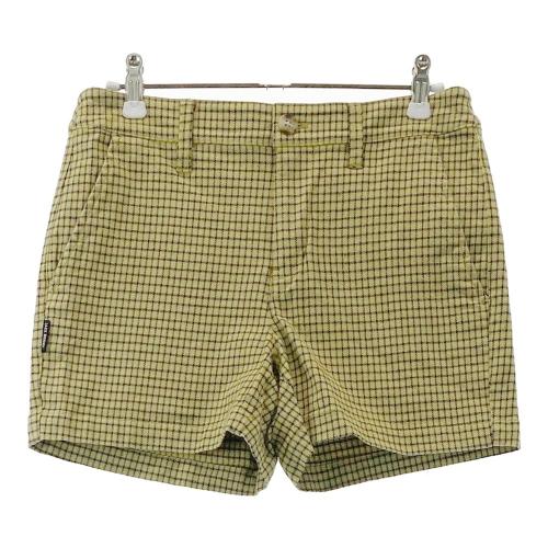 JACK BUNNY ジャックバニー ショートパンツ チェック柄 イエロー