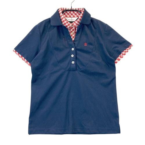 MUNSING WEAR マンシングウェア SL1602 半袖ポロシャツ ネイビー系