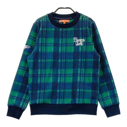 BEAMS GOLF ビームスゴルフ スウェットトレーナー チェック柄
