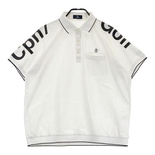 サイズ：74-78 MUNSING WEAR マンシングウェア 2023年モデル 2WAY ロングパンツ ロゴプリント  ブラック系 [240101431140] ゴルフウェア メンズ ストスト MUNSING WEAR マンシングウェア 2023年モデル 2WAY ロングパンツ