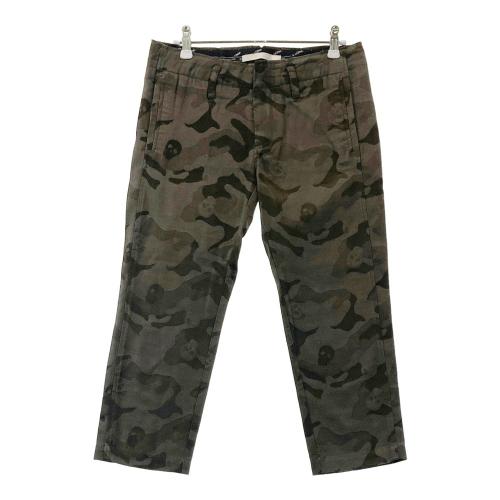 MARK&LONA マークアンドロナ ホワイト カモフラージュパンツ ゴルフ 新品、本物、当店在庫だから安心】 白 パンツ マークアンドロナ