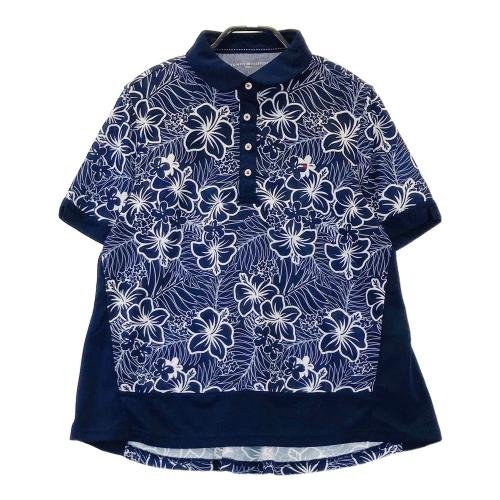 希少　美品　トミーヒルフィガーゴルフ　総柄　ポロシャツ　L TOMMY HILFIGER GOLF トミー ヒルフィガーゴルフ 半袖ポロシャツ