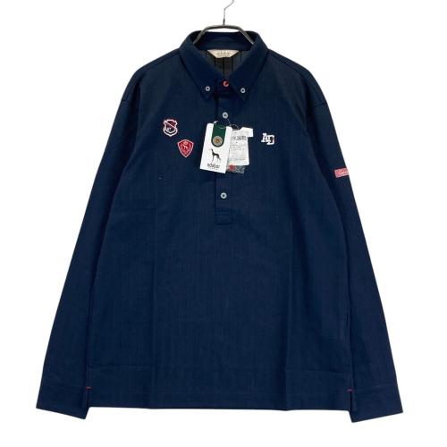 サイズ：50 ADABAT アダバット  ニット セーター ボーダー柄 グレー系 [240101423059] ゴルフウェア メンズ ストスト サイズ：50 ADABAT アダバット ニット セーター ボーダー柄