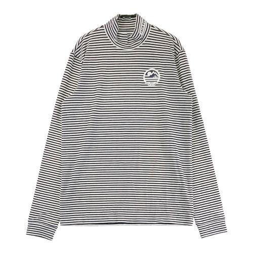 JACK BUNNY ジャックバニー ハイネック 長袖Tシャツ ボーダー柄