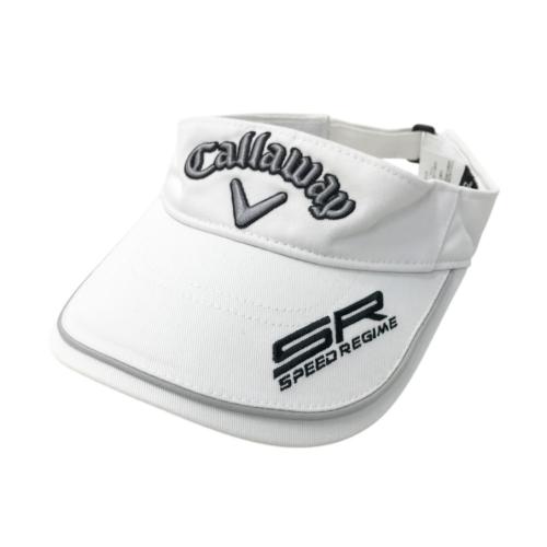 新品　未使用　キャロウェイ サンバイザー ホワイト ベア Callaway CALLAWAY キャロウェイ 2023年モデル サンバイザー ホワイト系 ランク
