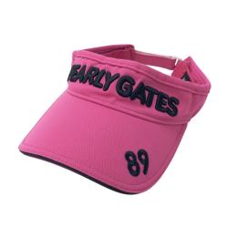 Pearly Gates ピンク バイザー ゴルフ用 PEARLY GATES(パーリーゲイツ) 帽子｜中古ゴルフウェア通販