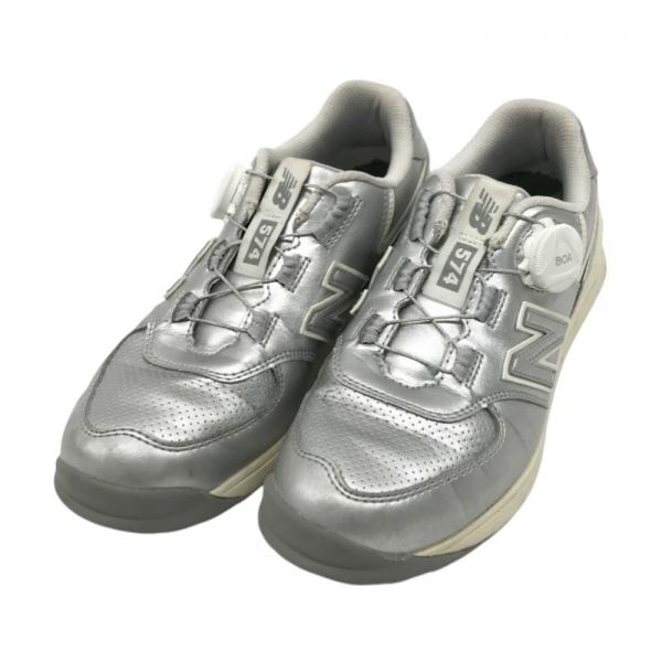 New Balance BOA ゴルフシューズ シルバー NEW BALANCE GOLF ニューバランス スパイクレス ゴルフシューズ