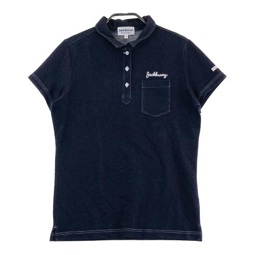 JACK BUNNY ジャックバニー 半袖 ポロシャツ ネイビー系 サイズ：1