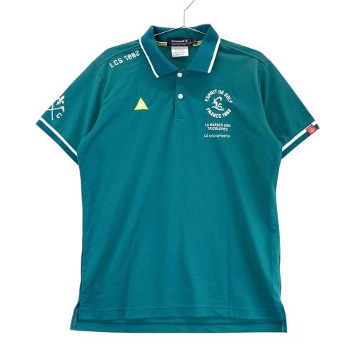 LE COQ GOLF ルコックゴルフ 半袖ポロシャツ グリーン系 サイズ