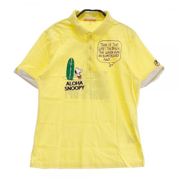 CASTELBAJAC スヌーピーポロシャツ 50 CASTELBAJAC カステルバジャック ×PEANUTS 半袖ポロシャツ