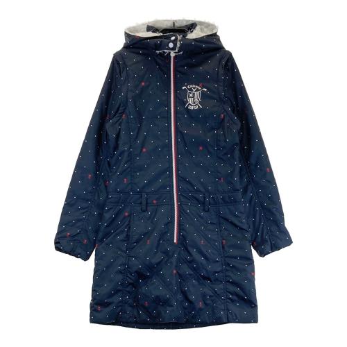 CALLAWAY キャロウェイ フード着脱 2way 中綿ワンピース ドット