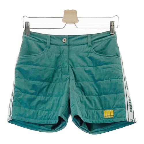 未使用 マンシング MUNSINGWEAR 総柄 ショートパンツ ゴルフウェア MUNSING WEAR マンシングウェア MEWQJD51 中綿ショートパンツ 総