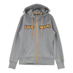 サイズ：S LOUD MOUTH ラウドマウス  裏起毛 ジップジャケット 総柄 ベージュ系 [240101447758] ゴルフウェア レディース ストスト サイズ：L LOUD MOUTH ラウドマウス リバーシブル 多機能