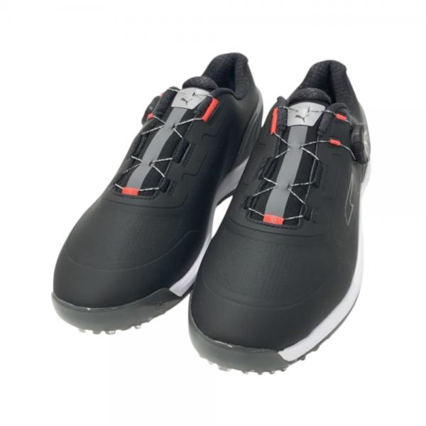 PUMA GOLF プーマゴルフ 378920-05 アルファキャット ニトロ DISC スパイクレスゴルフシューズ  ブラック系 26.0 [240101496119] ゴルフウェア メンズ ストスト PUMA GOLF プーマゴルフ 378920-05 アルファキャット ニトロ