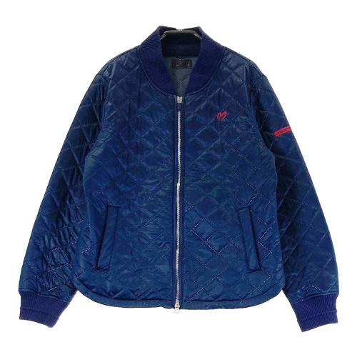 マスターバニーエディション 裏地付き ジップ ニット ジャケット L ゴルフ MASTER BUNNY EDITION マスターバニーエディション 裏地付