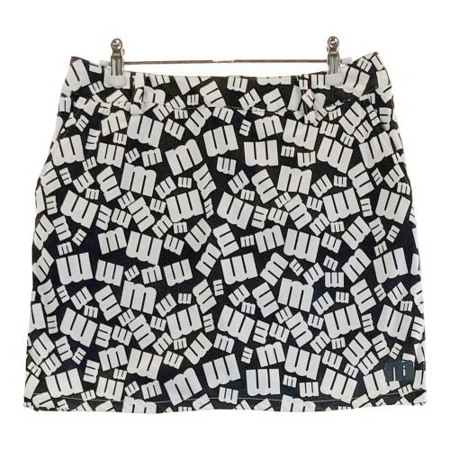 Munsingwear - coco 中古 マンシングウェア Munsing wear レディース スカート 11号 黒 ブラック インナーパンツ付き Munsingwear - coco 中古 マンシングウェア Munsing wear
