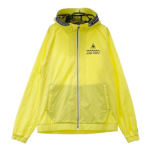 サイズ：L LE COQ GOLF ルコックゴルフ  長袖 ジップジャケット  イエロー系 [240101486112] ゴルフウェア メンズ ストスト LE COQ GOLF ルコックゴルフ 長袖 ジップジャケット イエロー系