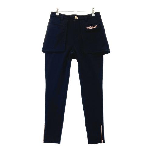 MARK&LONA レディースストレッチパンツ MARK&LONA マークアンドロナ ストレッチパンツ ブラック系