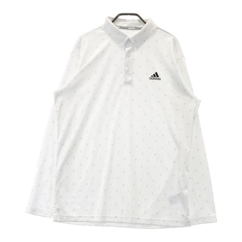 ADIDAS GOLF アディダスゴルフ HA3122 長袖ポロシャツ 総柄