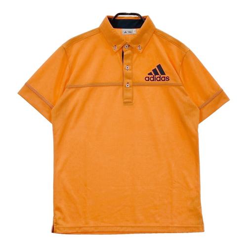 ADIDAS GOLF アディダスゴルフ HS7613 半袖ポロシャツ 花柄 オレンジ系