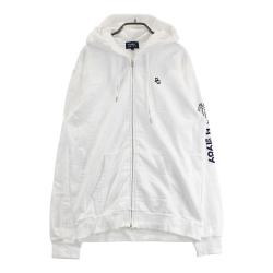 サイズ：6 PEARLY GATES パーリーゲイツ 2023年モデル ダブルジップ パーカー  ホワイト系 [240101499125] ゴルフウェア メンズ ストスト PEARLY GATES パーリーゲイツ 2023年モデル ダブルジップ