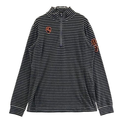 PEARLY GATES パーリーゲイツ ハーフジップ 長袖Tシャツ 微起毛