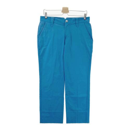 AND PER SE アンパスィ ストレッチ ロングパンツ ブルー系