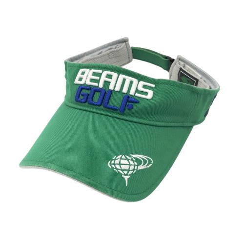 BEAMS GOLF ビームスゴルフ サンバイザー グリーン系 ランク：N【新品