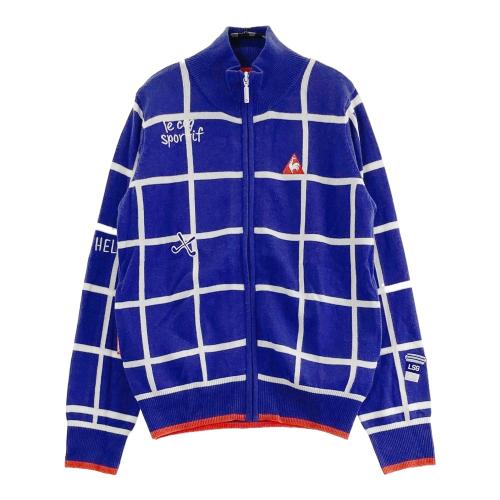 サイズ：L LE COQ GOLF ルコックゴルフ  裏地付 ニット ジップジャケット  イエロー系 [240101476142] ゴルフウェア レディース ストスト LE COQ GOLF ルコックゴルフ 裏地付 ニット ジップジャケット