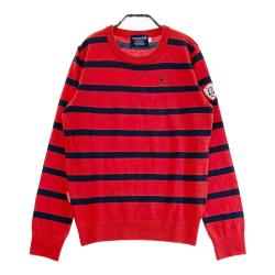 【未着用】ルコック golf メンズ 長袖ウールニットセーター　Mサイズ le coq sportif golf 地柄セーター -デサントストア-DESCENTE STORE-