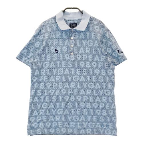 新品未使用　パーリーゲイツ　半袖ポロシャツ　サイズL PEARLY GATES パーリーゲイツ 2023年モデル 半袖ポロシャツ 総柄