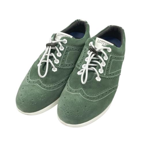 未使用 LOTTUSSE GOLF ロトゥセ ゴルフ スパイク シューズ 40 LOTTUSSE GOLF ロトゥセ ゴルフ T2169 ウイングチップスパイク